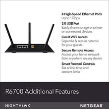 Load image into Gallery viewer, NETGEAR Nighthawk Smart WiFi Router (R6700)